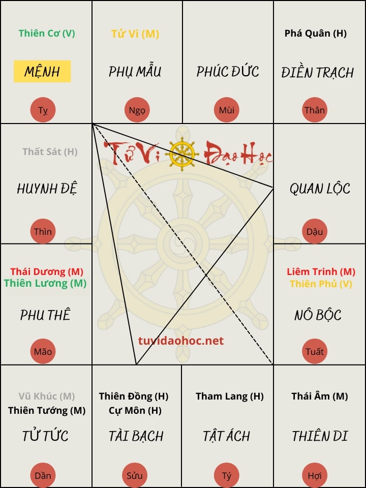 Mệnh Sao Thiên Cơ Tại Tị Mệnh Sao Thiên Cơ Tại Tị