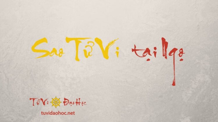 Sao Tử Vi Tại Ngọ Sao Tử Vi Độc Tọa Tại Ngọ