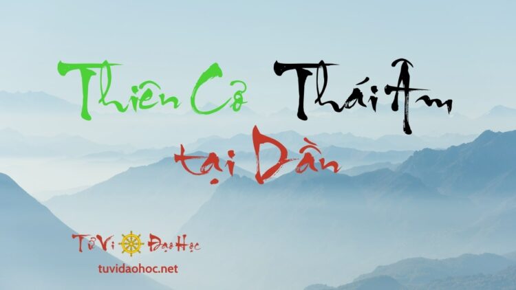 Thiên Cơ Thái Âm Tại Dần