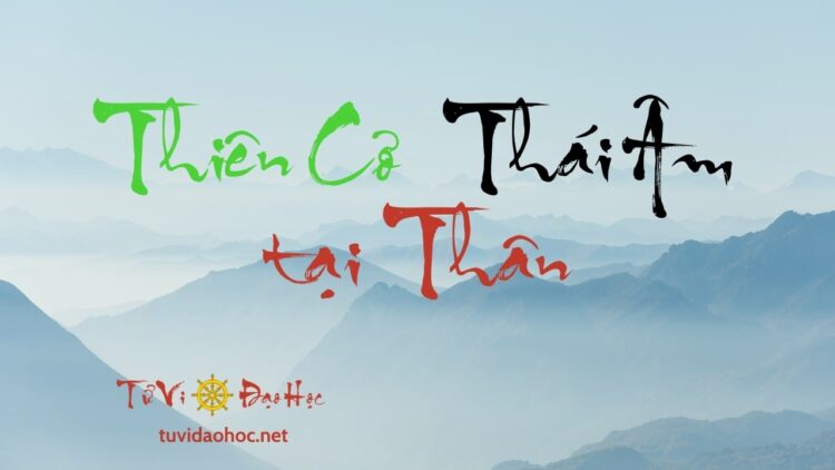 Thiên Cơ Thái Âm Tại Thân Thiên Cơ Thái Âm Tại Thân